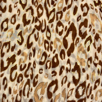 Mocca Leopard Print Scarf