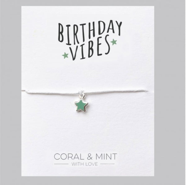 Birthday Vibes Star Bracelet