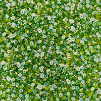 Green Blossom Flower Scarf