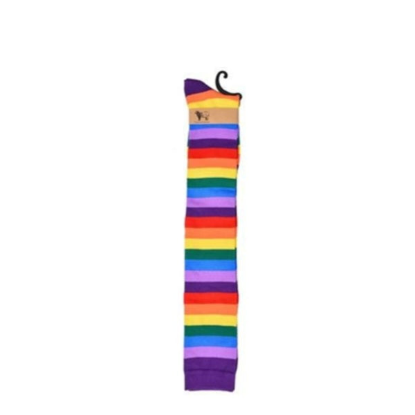 Rainbow Welly Socks