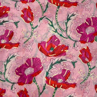 Pink Poppy Scarf