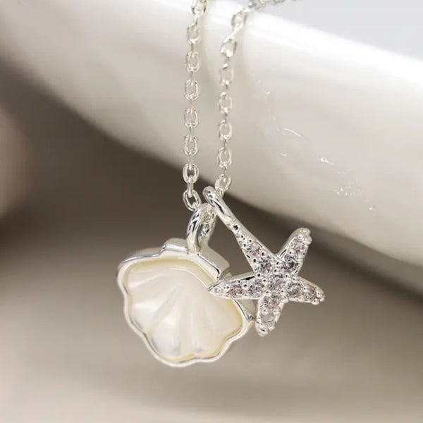 Shell & Starfish Necklace