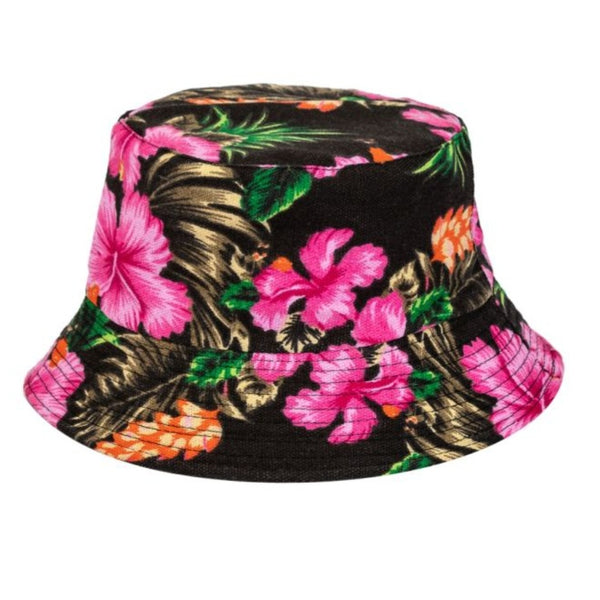 Hawaiian Flowers Bucket Hat