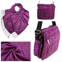 Purple Bag & Scarf Bundle
