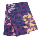 Purple Autumn Leaves Scarf