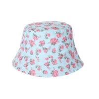Blue Floral Bucket Hat