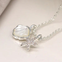 Shell & Starfish Necklace