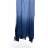 Ocean Blue Ombre Scarf