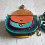 Teal Zebra Olivia Bag