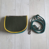 Teal Zebra Olivia Bag