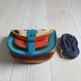 Aqua Cow Olivia Bag ~ Free Scarf!