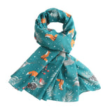 Green Winter Wonderland Scarf