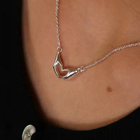 Heart & Hands Necklace