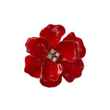 Poppy Magnetic Clasp Brooch