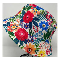 Funky floral bucket hat