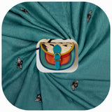 Aqua Cow Olivia Bag ~ Free Scarf!