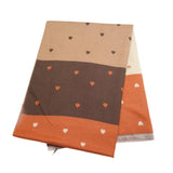Mini Hearts Autumn Scarf