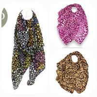 Leopard Print Bundle ~ 3 Scarves