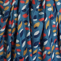 Blue Leaf Scarf