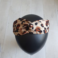 Tan Animal Print Bandeau