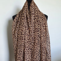 Leopard Print Scarf