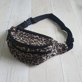 Animal print waist bum bag