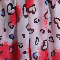 Funky heart scarf