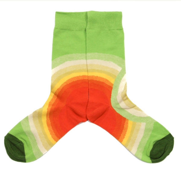 Green & Orange Socks