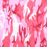 Pink camo bandana neckerchief 